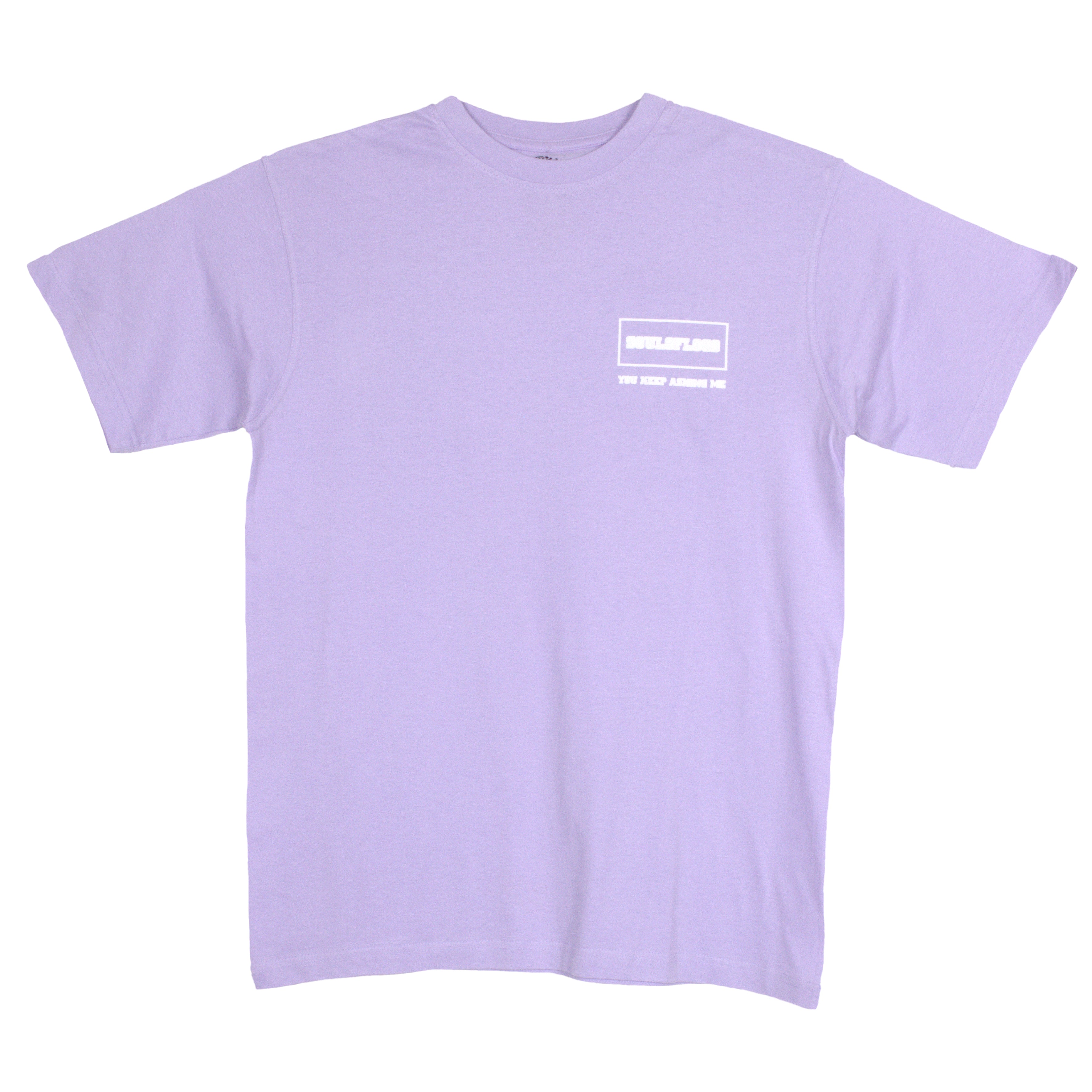 T-shirt a Manica Corta da Uomo in Cotone - clore Lilla - Famous Marx Bulli