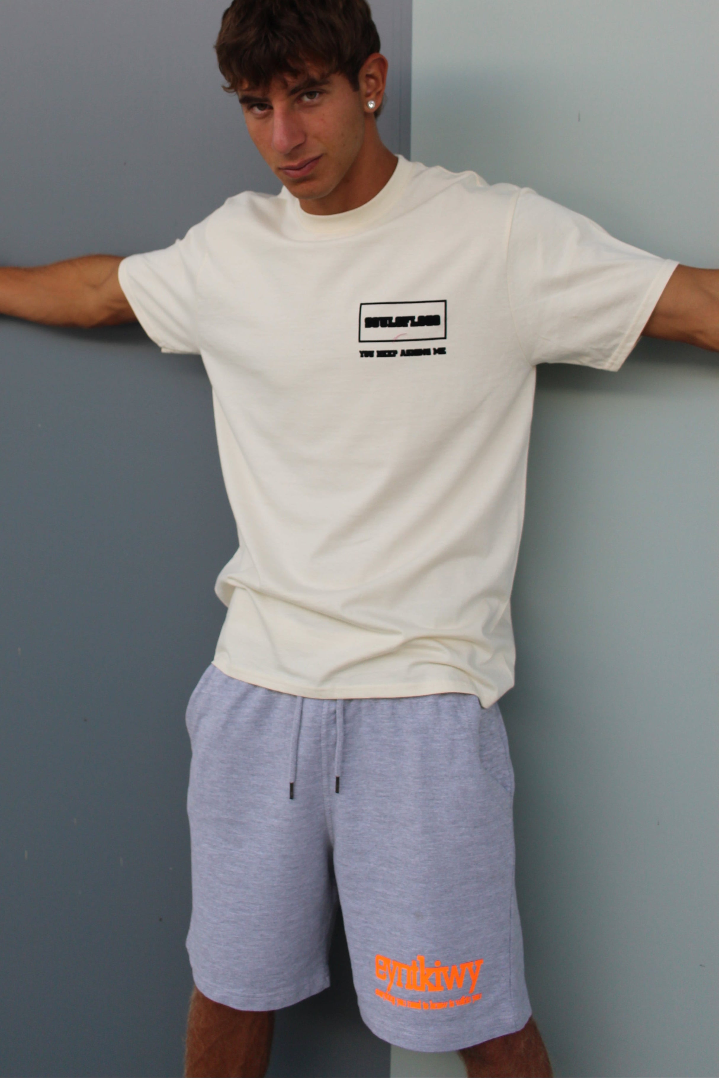 Pantaloncini Corti in Cotone - colore Grigio - Comfort e Stile "EYNTKIWY"